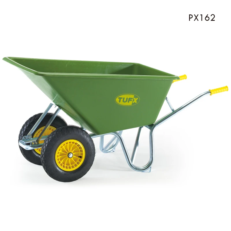 Dual Wheel Wheelbarrow