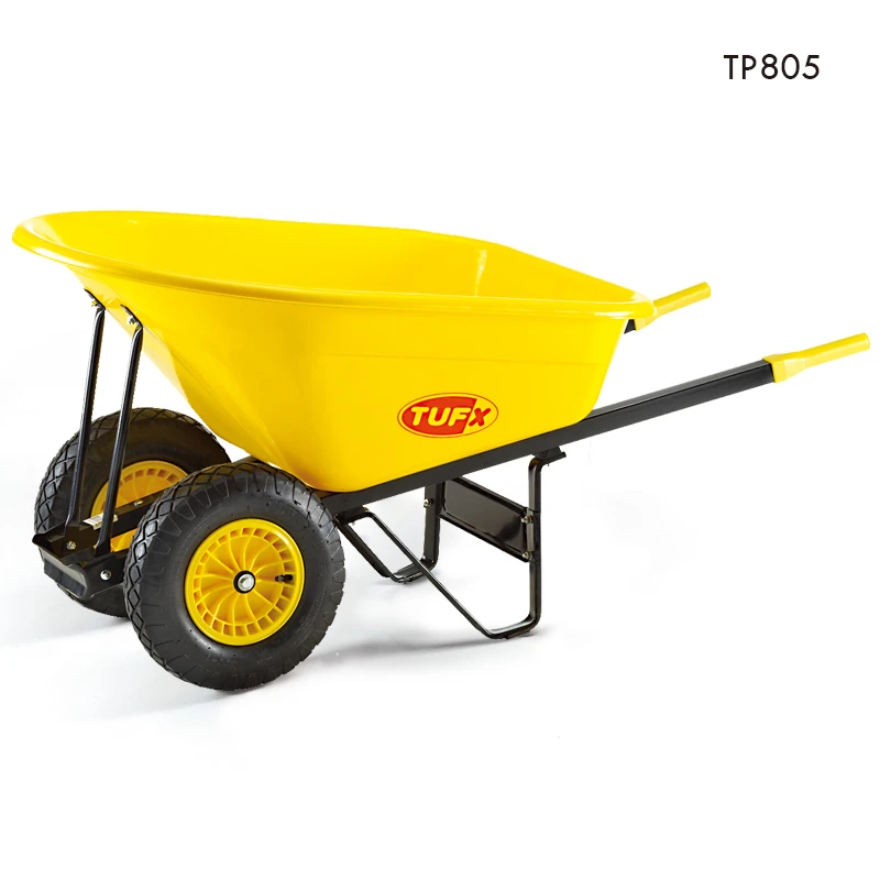 Double Wheel Wheelbarrow