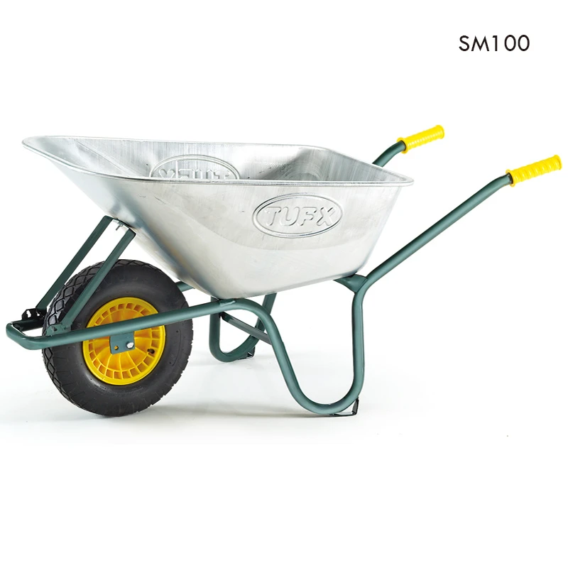 Galvanized Wheelbarrow