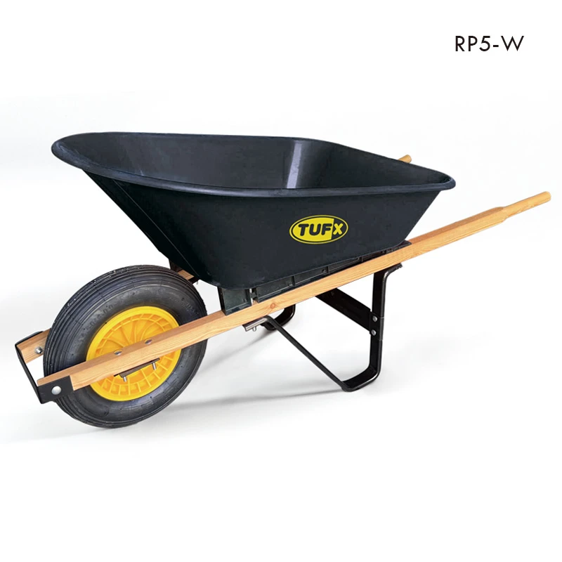 Wooden Handle Wheelbarrow