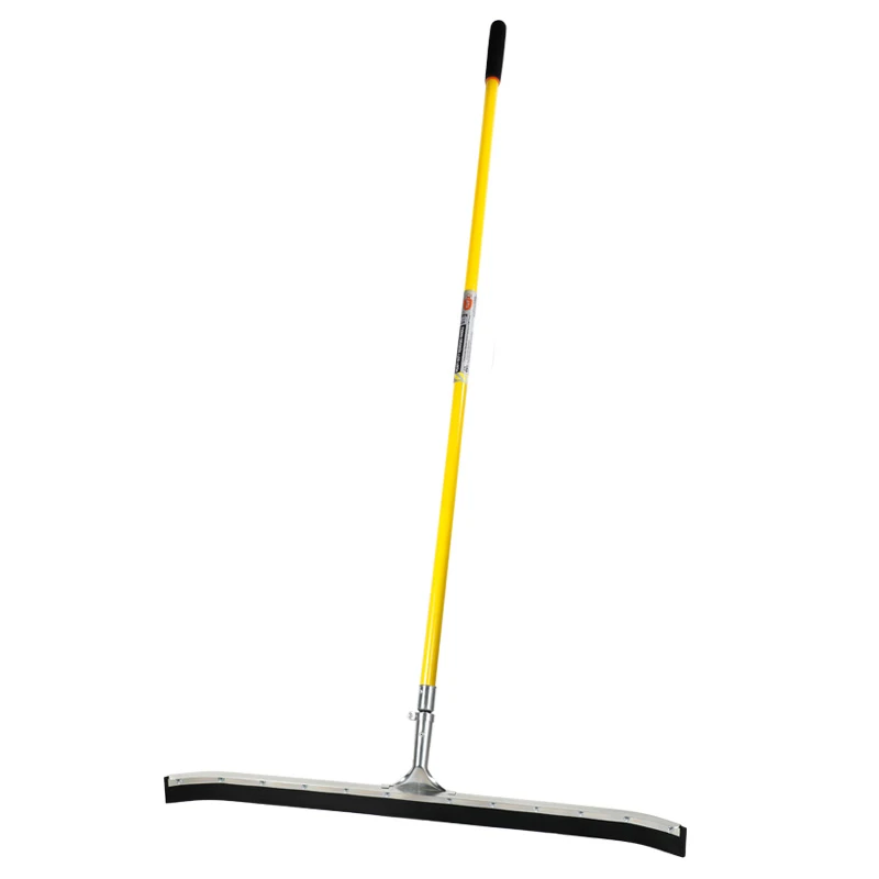 Curved Rubber Blade Floor Squeegee