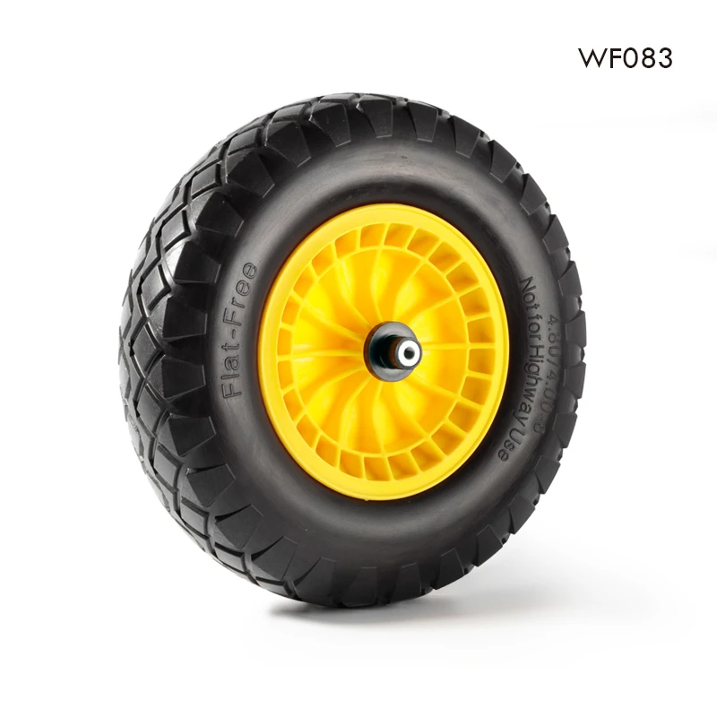 Flat-Free Wheelbarrow Wheel