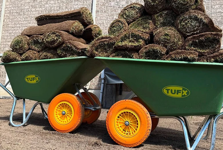 Agricultural Wheelbarrow Load Handling