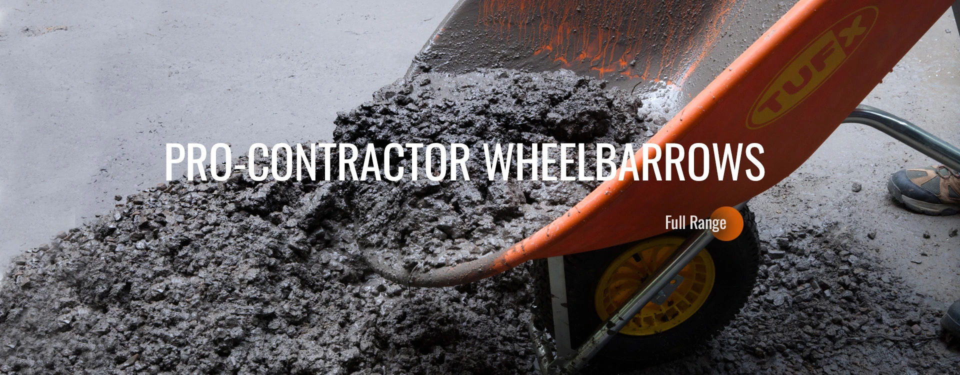 Pro-contractor Wheelbarrows