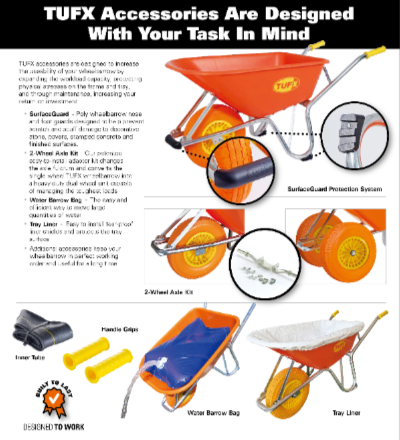 TUFX Design Advantage #5 — ACCESSORIES | Designed Around the Way You Work