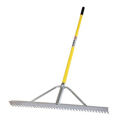 36 Tines Aluminum Landscape Rake