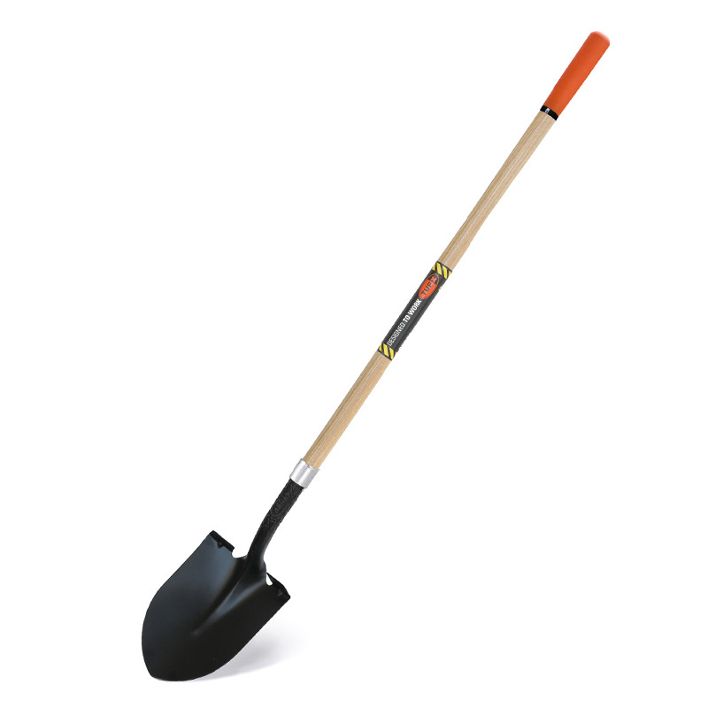 Wooden Long Handle Digging Shovel