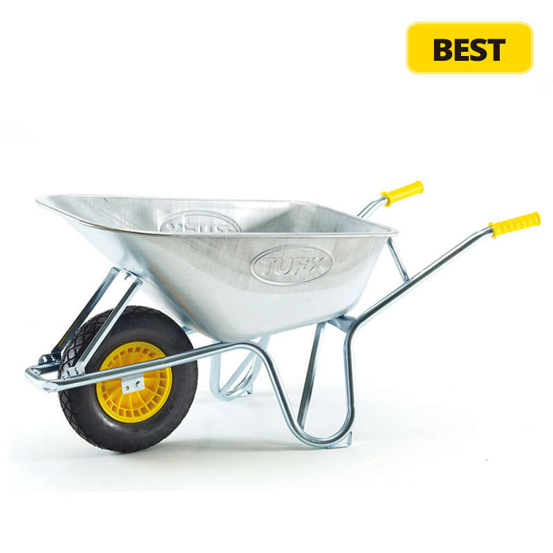 Galvanized Builders Wheelbarrow