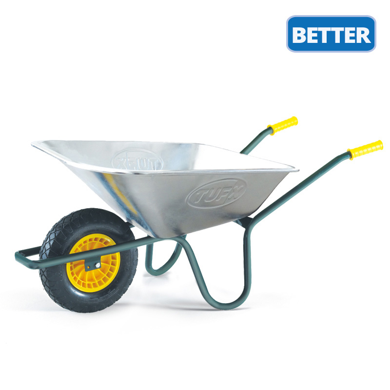 Galvanized Home and Garden Wheelbarrow