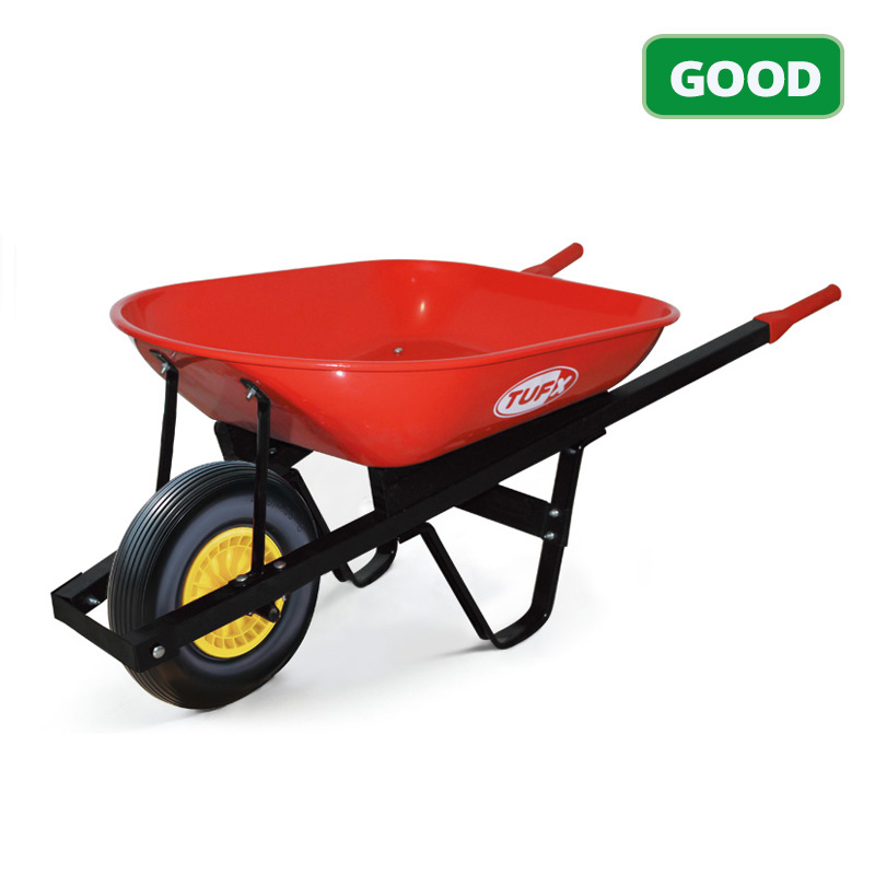 TUFX WB-40SSPSA Steel Garden Wheelbarrow