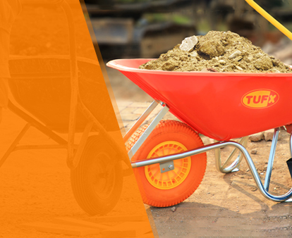 TUFX CONTRACTOR WHEELBARROW