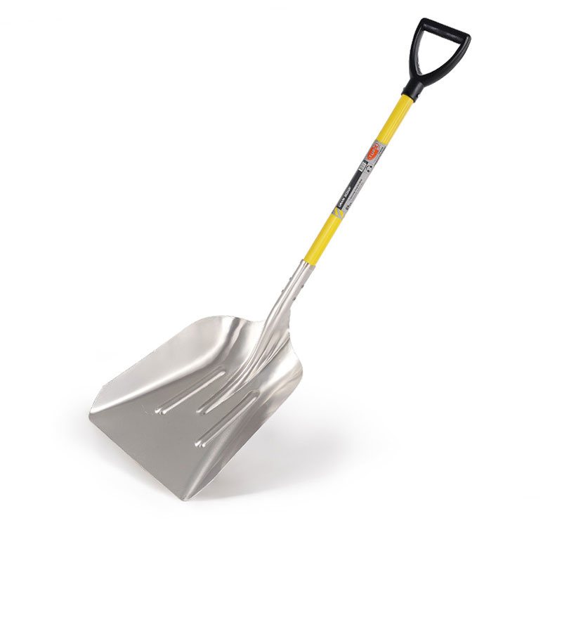 D-Handle Aluminum Blade Grain Scoop