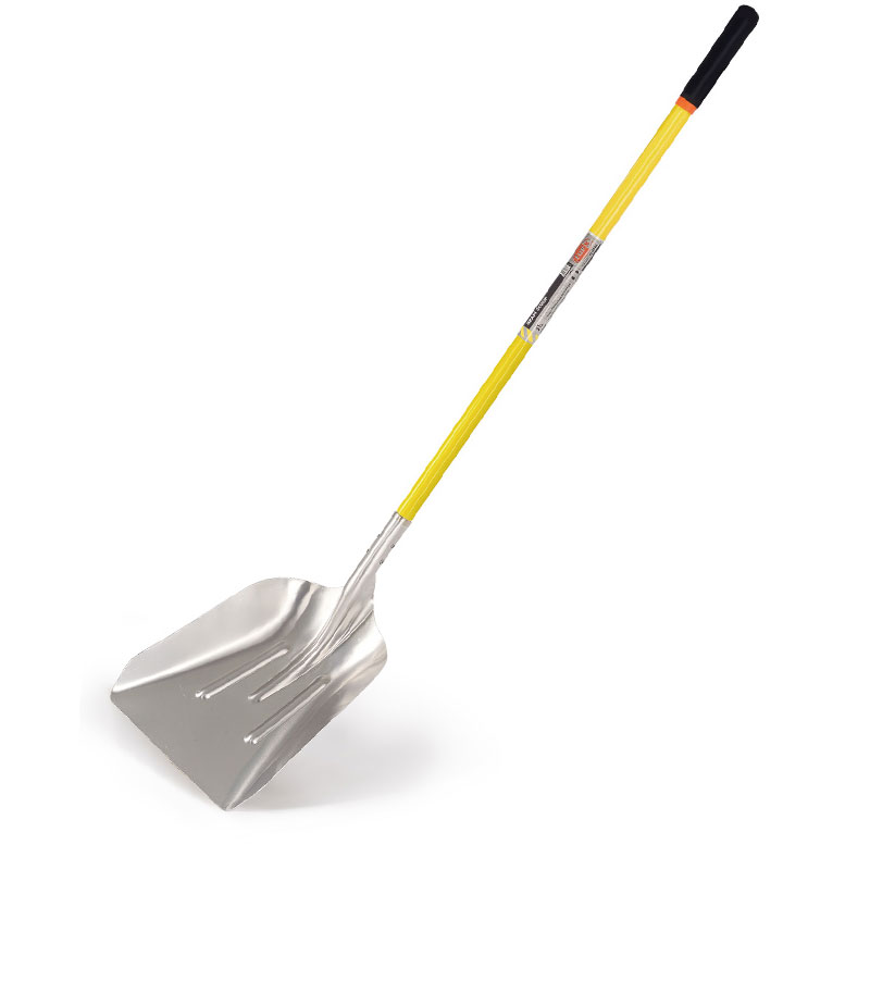 Long Handle Aluminum Grain Scoop