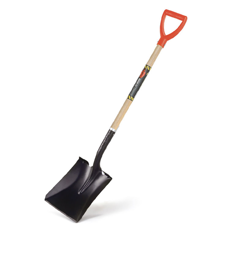 Wooden D-Handle Transfer Shovel