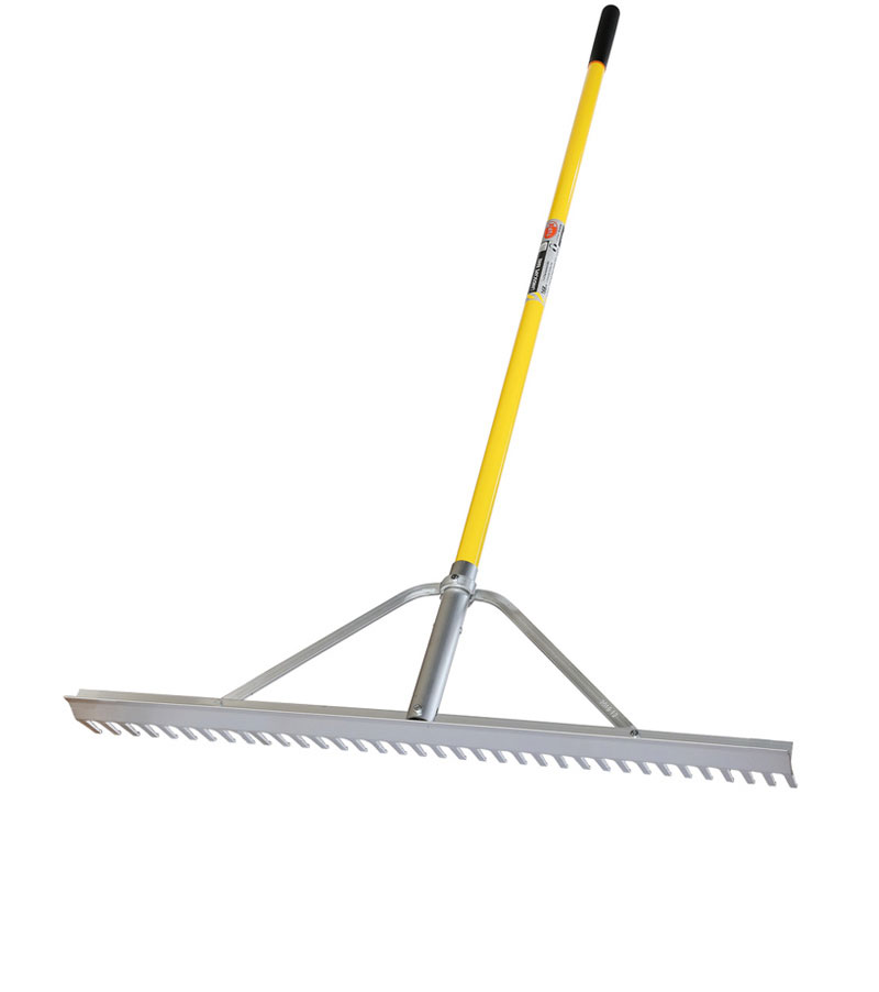 36 Tines Aluminum Landscape Rake