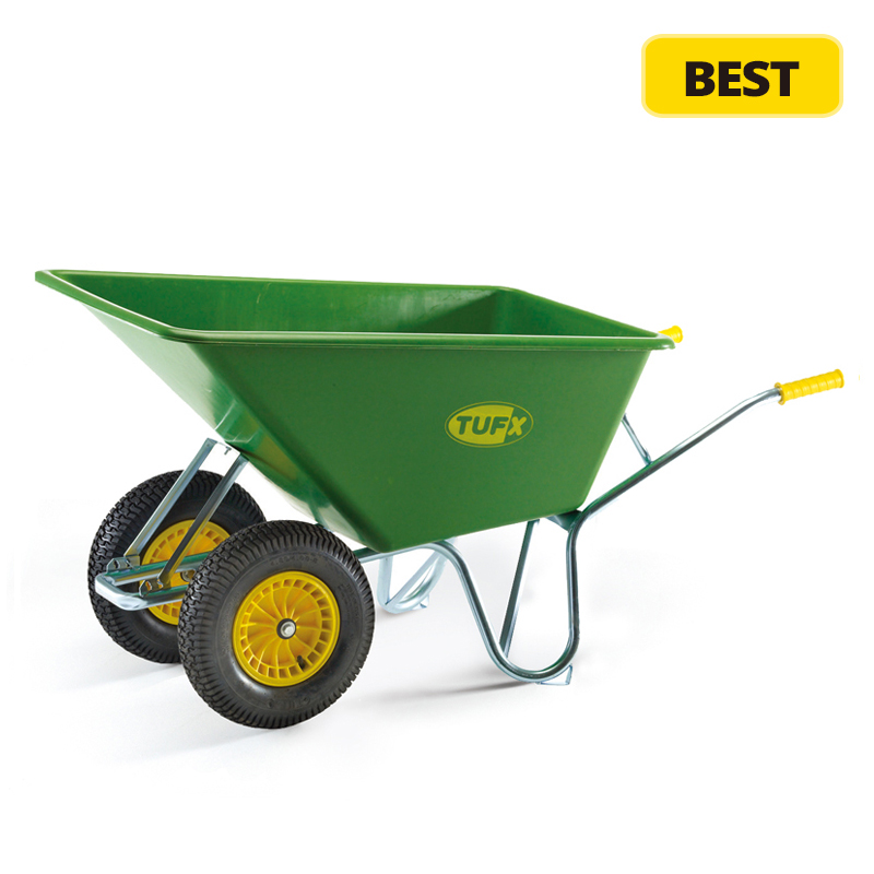 px162 dual wheels farm wheelbarrow