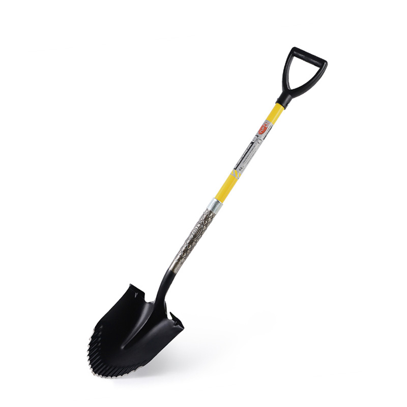 D-Handle Pro-contractor Spiked Digging Shovel