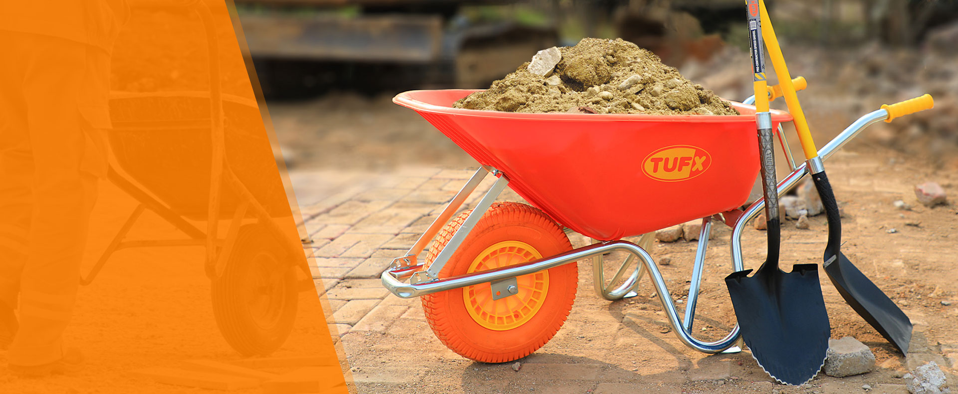 TUFX CONTRACTOR WHEELBARROW