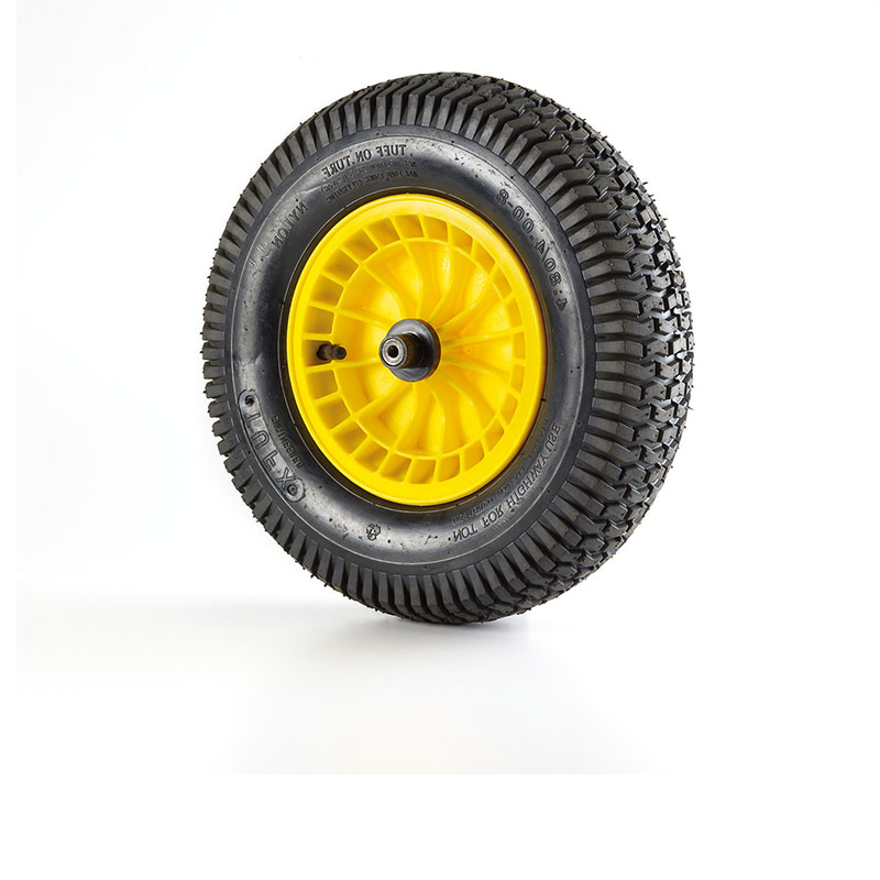 4.80 / 4.00 - 8 TYRE AND INNER TUBE, WHEELBARROW FITS 16 WHEEL / WHEELS