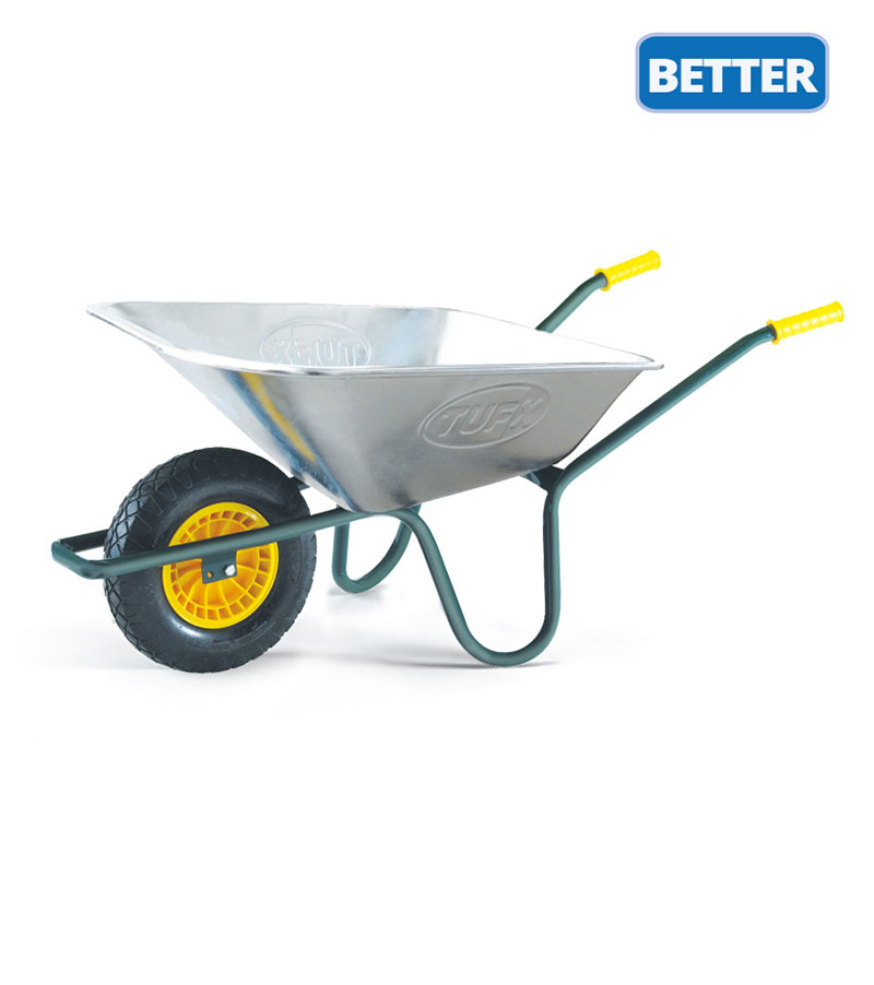 Galvanized Home and Garden Wheelbarrow