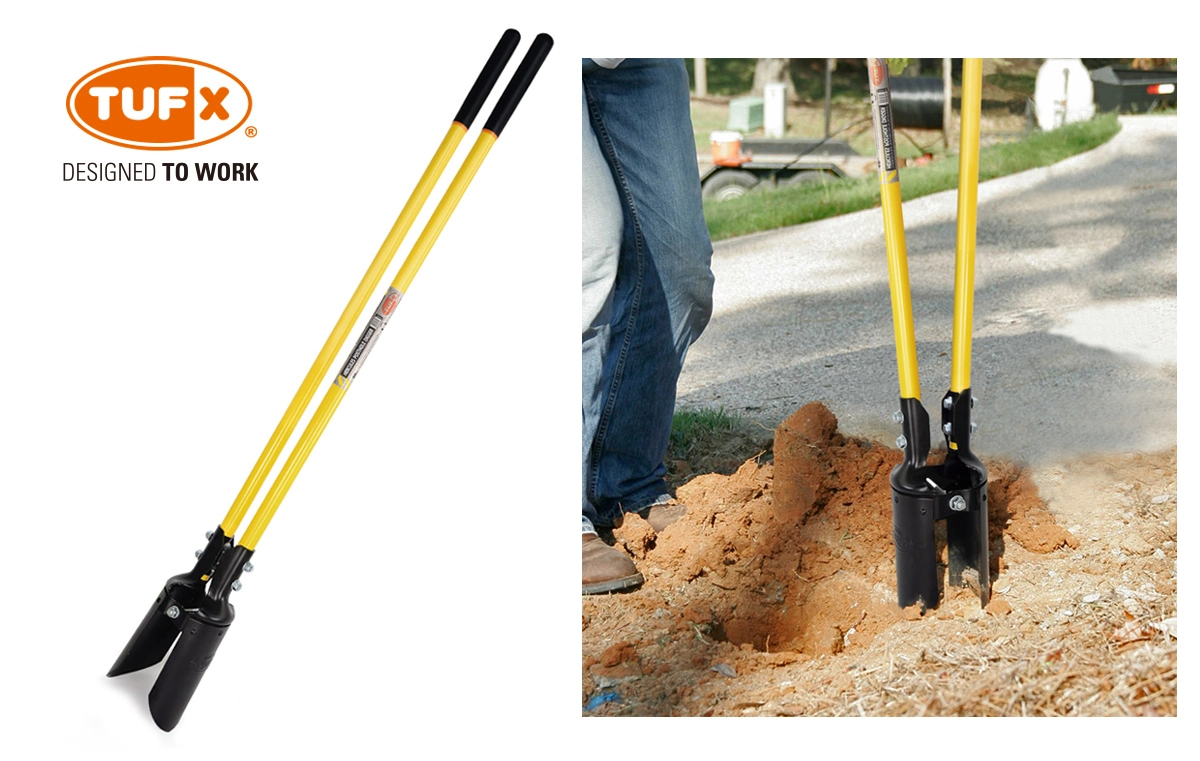 TUFX Hercules Post Hole Digger: for Effortless and Precision Digging