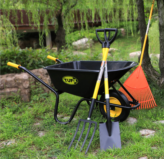 heavy duty garden wheelbarrow